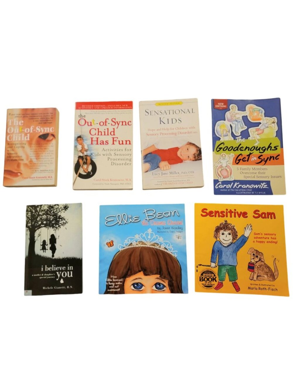 Book Lot Sensory Processing Disorder Autism Education Bundle Neurodivergent Kids